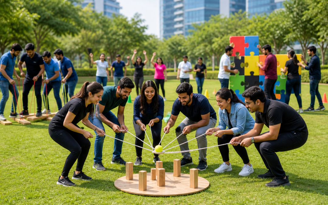 Corporate Team Building & Outbound Training in India – How RMG Mileage Helps Companies Build Stronger Teams